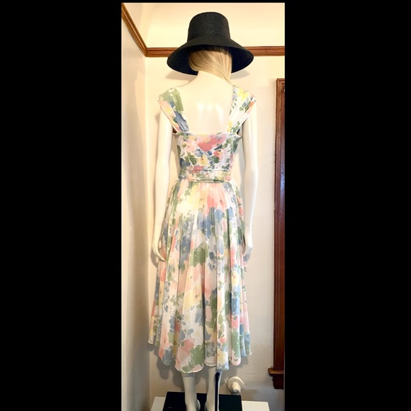ROTHSCHILD - San Francisco Vintage Floral Dress Sz 8 - Picture 5 of 15